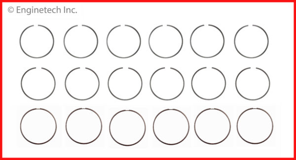 07-18 6.7 Cummins Piston Ring Set