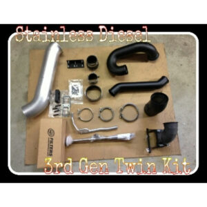 Stainless Diesel 03-07 Cummins HE351 Twin Piping Kit