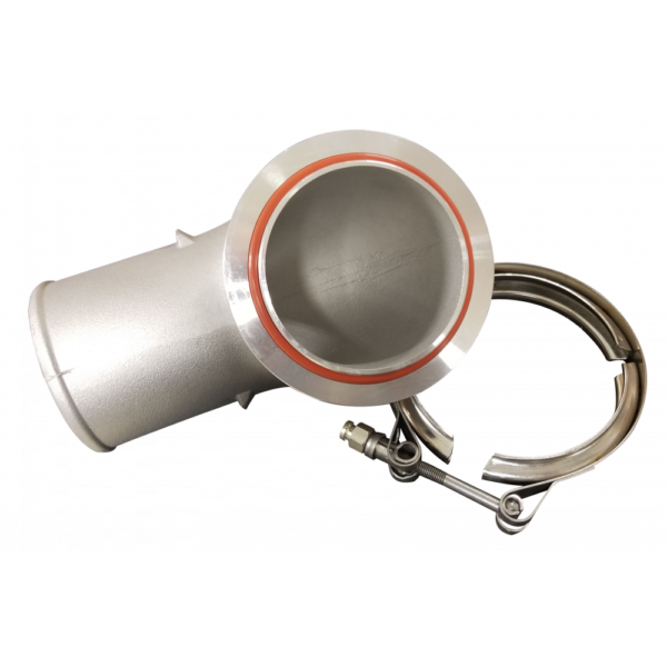 Stainless Diesel 90* S400 Aluminum Elbow